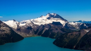 Mount Garibaldi is seen with Garibaldi Lake in the foreground. (shutterstock.com)