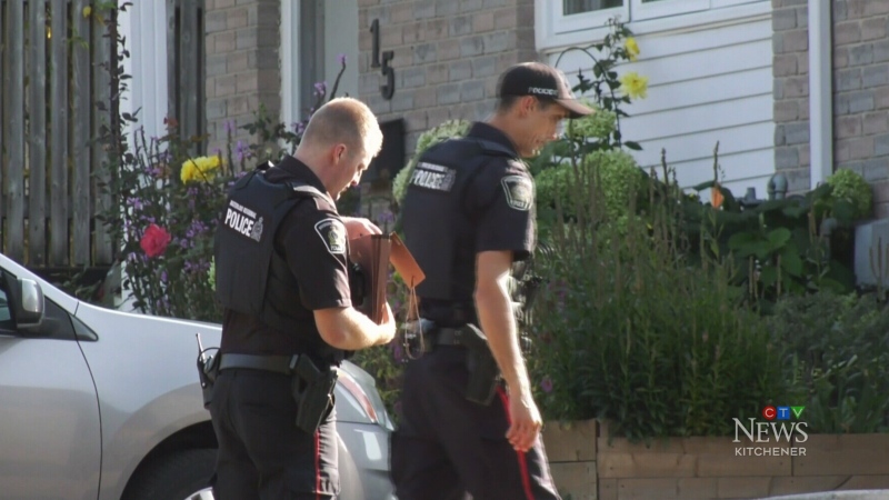 Police canvassing for leads on Kitchener homicide 