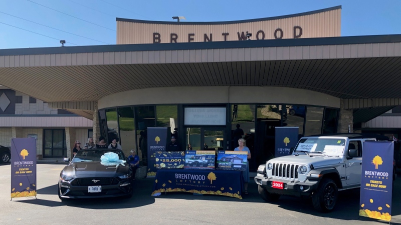 Brentwood Recovery Home announces the Brentwood Home Lottery in Windsor, Ont. on Tuesday, Oct. 3, 2023. (Gary Archibald/CTV News Windsor)