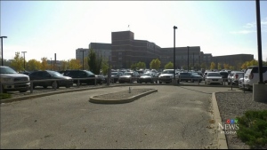 Parking disruptions at Regina General Hospital