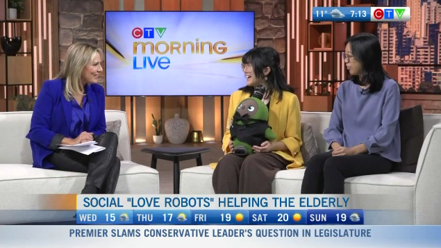 Social "Love Robots" Helping the Elderly