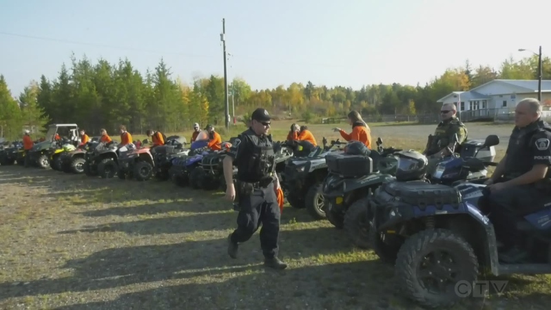 Some Sudbury high school kids got to spend the day outside in a new high school program that teaches ATV safety at Confederation High School. Oct. 4/23 (Ian Campbell/CTV Northern Ontario)