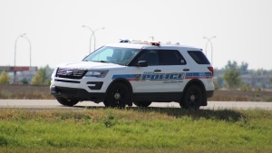 A Regina police vehicle can be seen in this file photo. (David Prisciak/CTV News)