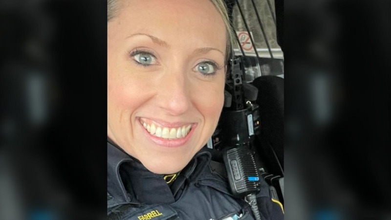OPP Const. Amanda Farrell is pictured on March 25, 2022. (Supplied)