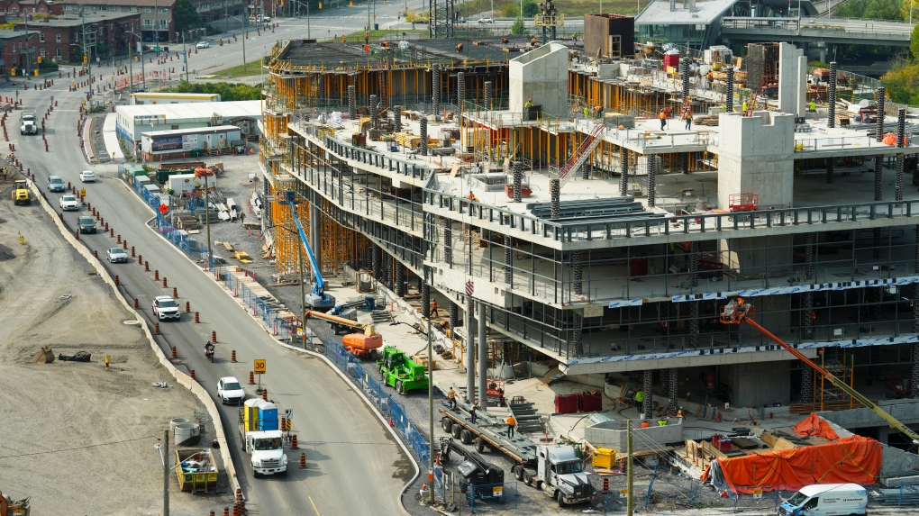 Construction in Ottawa