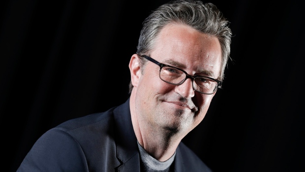 Matthew Perry poses for a portrait on Feb. 17, 2015, in New York. (Photo by Brian Ach/Invision/AP)