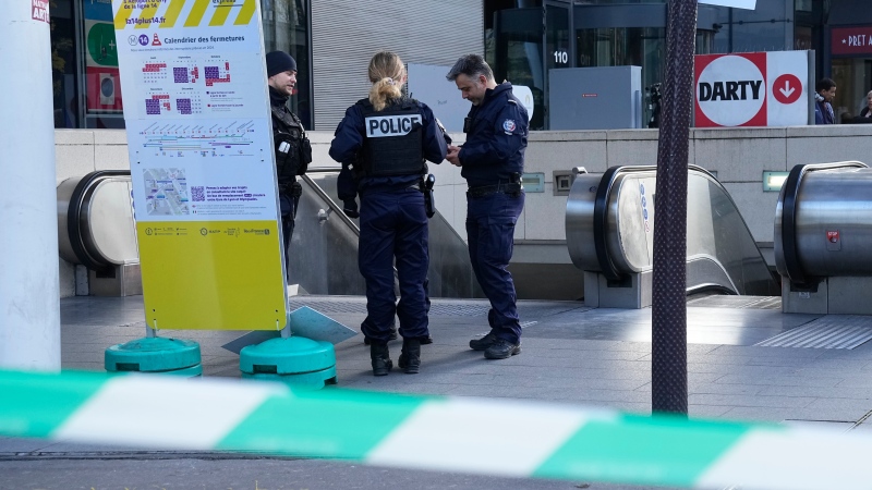 Paris police open fire on a woman who allegedly made threats in the latest security incident