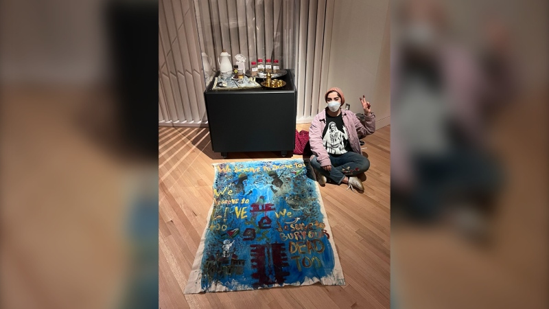 'Extremely hurtful and unacceptable': Artist speaks out after ROM removed portion of exhibition that depicts Palestinian burial rituals