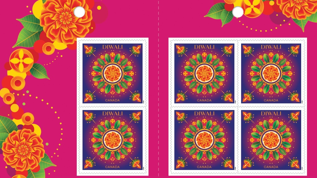 Diwali stamp