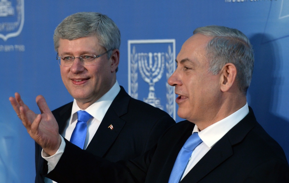 Harper and Netanyahu