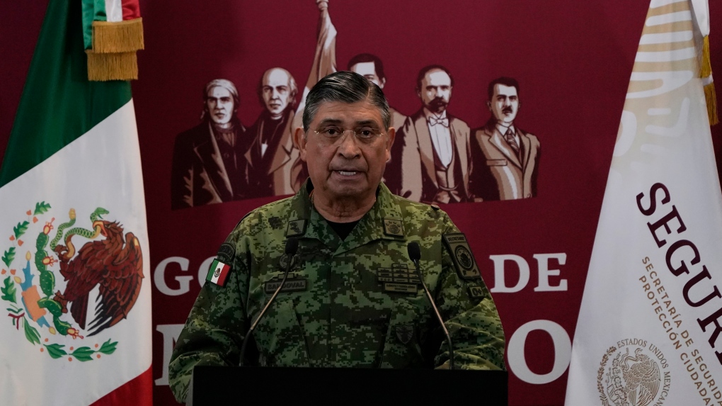 Mexican Defense Secretary Luis Cresencio Sandoval 