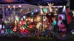 Just a small part of Andrea and Dan's Christmas display on Jersey Drive is shown here. 