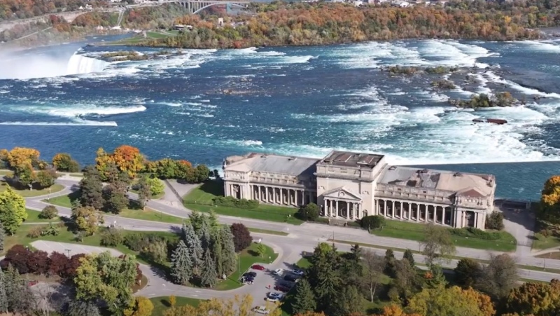 The historic Toronto Power Generating Station in Niagara Falls. (Niagara Parks)