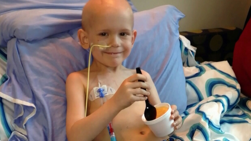 A Calgary mother is sharing her son’s cancer journey in hopes people will open their wallets for kids’ cancer care. Tyler Barrow has more. 

