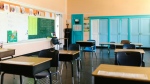 A stock photo of an empty classroom. (Pexels/RDNE Stock Project)
