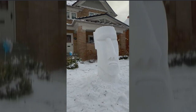 snow sculpt