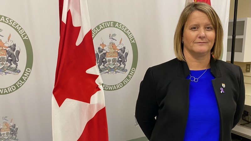Jenn Redmond, minister of workforce, advanced learning, and population, is pictured. (Source: Jack Morse/CTV News Atlantic)