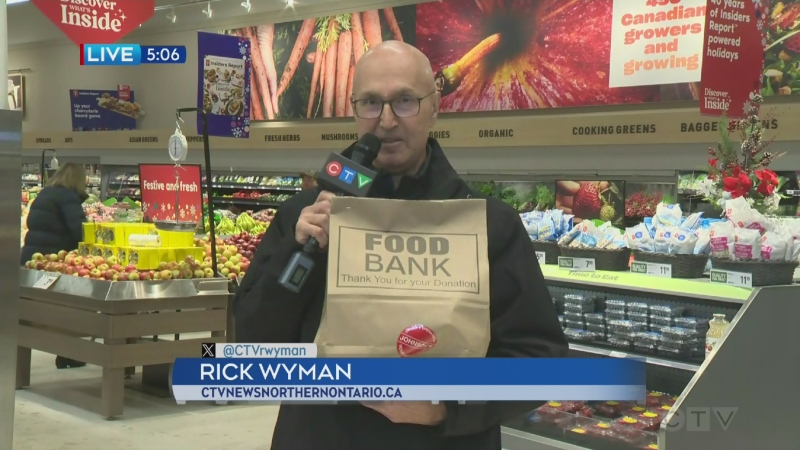 CTV's Feeding Families stops in Timmins