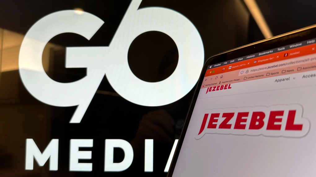 Logos for G/O Media and Jezebel are displayed 