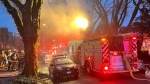 Firefighters responded to a residential blaze on the morning of Nov. 30, 2023 as the department continues to see record-breaking calls for service. (Image credit: Twitter/VanFireRescue)