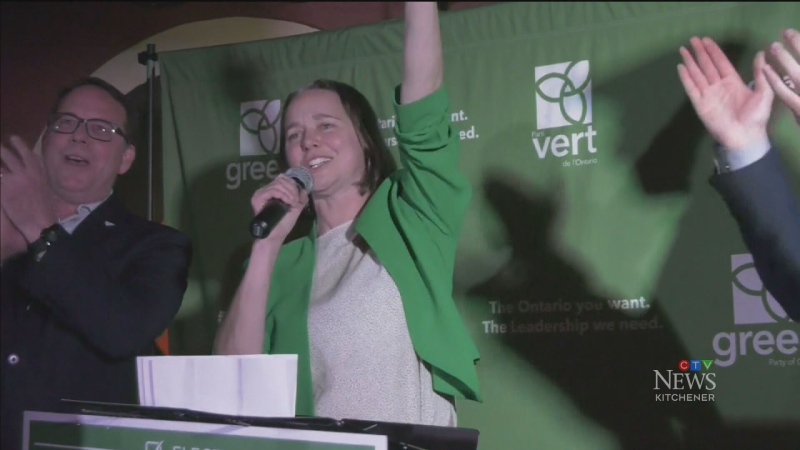 Greens win Kitchener Centre