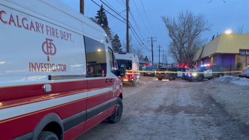 Calgary police, along with the medical examiner and arson investigator, are at the scene of a death in Forest Lawn. Police say it doesn't appear to be suspicious in nature.