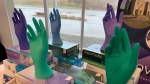Medicom announced it will build a $165 million plant to produce medical grade nitrile gloves in London, Ont. on Friday, Dec. 1, 2023. (Bryan Bicknell/CTV News London)