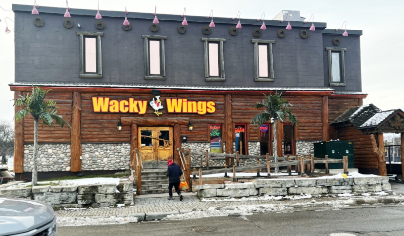 While he’s a big supporter of what the city has planned for downtown, the owner of Wacky Wings on Shaughnessy Street says he and his staff are 'heartbroken' they are being forced out of their location. (Darren MacDonald/CTV News)