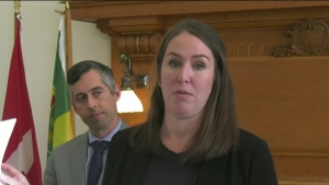 WATCH: The NDP is questioning the list of groups t