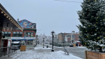 A snowy morning in the ByWard Market. Dec. 2, 2023. (Ted Raymond/CTV News Ottawa)