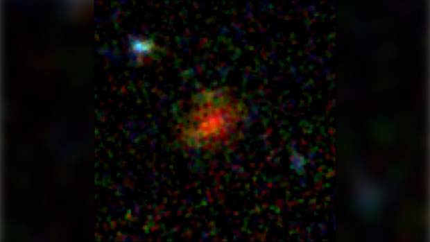 El telescopio James Webb confirma la existencia de una galaxia polvorienta del universo temprano