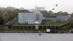 Her Majesty's Penitentiary overlooks Quidi Vidi Lake in St. John's, N.L. on June 9, 2011. (THE CANADIAN PRESS/Paul Daly)