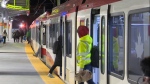 Commuters were able to return to their normal routes on the Red Line on Monday morning now that the bulk of work has been completed.
