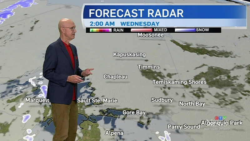 Rick Wyman with the northern Ontario weather