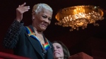 2023 Kennedy Center Honoree Dionne Warwick attends the 46th Kennedy Center Honors at the John F. Kennedy Center for the Performing Arts in Washington, Sunday, Dec. 3, 2023. (AP Photo/Manuel Balce Ceneta)