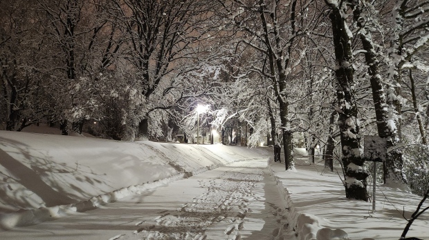 Winter wonderland in Montreal (photo: Terry Montroy)