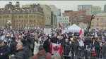 Pro-Israel rally on Parliament Hill
