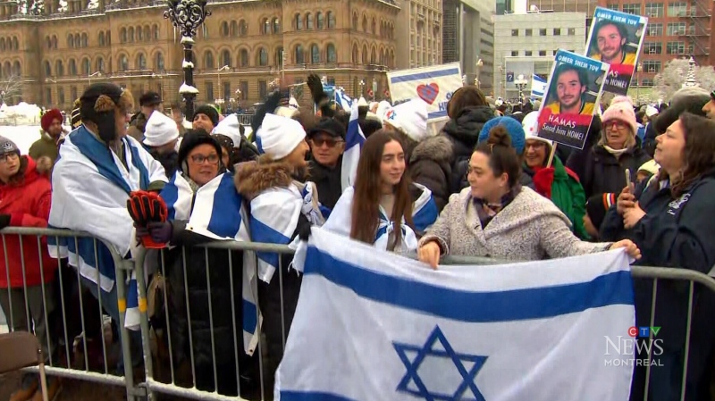 Montrealers head to Ottawa for anti-Semitism march