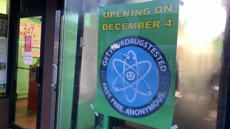 New drug testing site opens in Vancouver 
