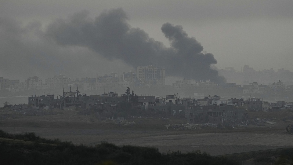 Israeli bombardment in the Gaza Strip