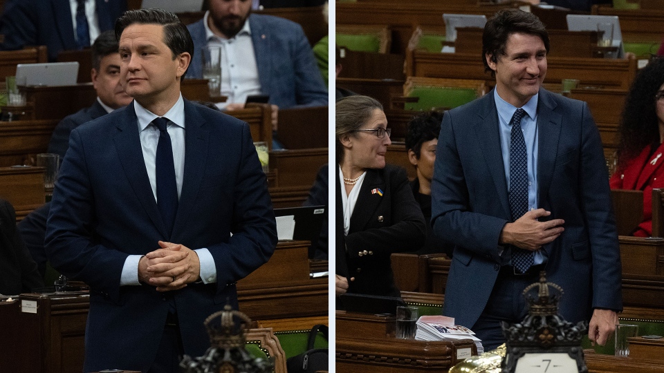 Pierre Poilievre Justin Trudeau