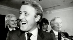 Brian Mulroney during a stop on May 3, 1984. (Photo: Tony Bock/Toronto Star via Getty Images)