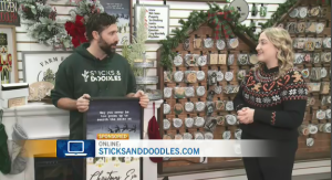 SPONSORED: We wrap up our Holiday Gift Guide at Sticks and Doodles with some décor and gift ideas. 