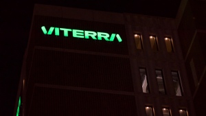 Viterra's headquarters in Regina can be seen in this file photo. (David Prisciak/CTV News)
