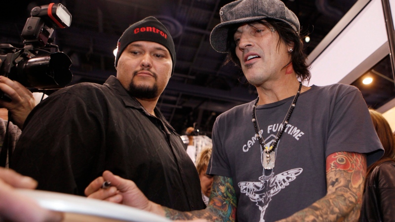 Motley Crue drummer Tommy Lee accused of 2003 sex assault on helicopter