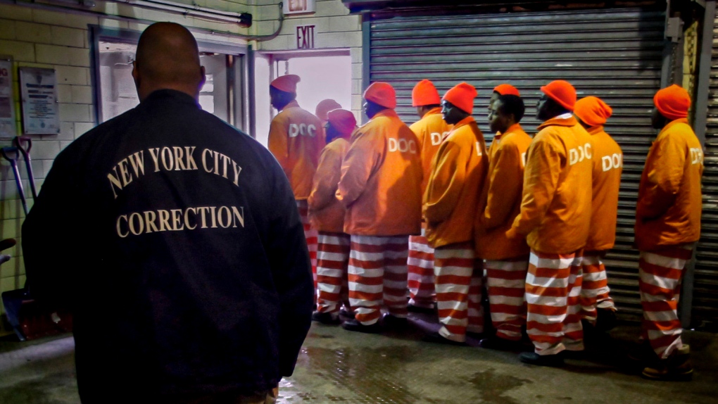 Rikers Island jail in New York