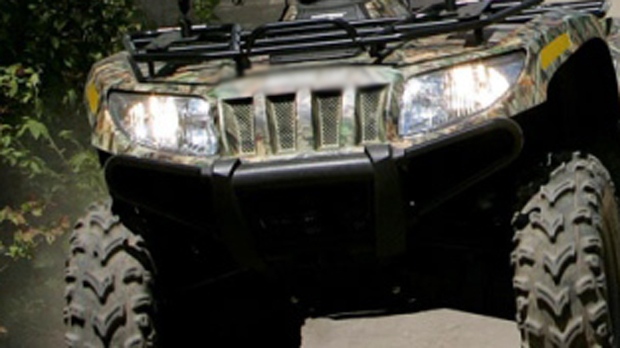 An all-terrain vehicle (ATV) is shown in this file image. 