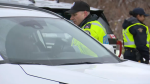 OPP at a R.I.D.E. stop Dec. 28, 2023 (CTV NEWS/BARRIE)