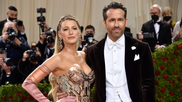 <b>Blake Lively and Ryan Reynolds</b><br><br>

<b>Where They Met:</b> Green Lantern<br><br>

Lively and Reynolds met in 2010 on the set of 'Green Lantern,' but the duo did not start dating until October 2011. They got married one year later in October 2012, and have been together ever since. They have four children together.<br><br>

(Photo by Evan Agostini/Invision/AP)