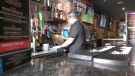 Rod Castro is getting ready to open his Wellington Street Pub on January 14, 2024 (Katelyn Wilson/CTV News).